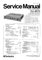 Technics - SU-9070 - Service manual 